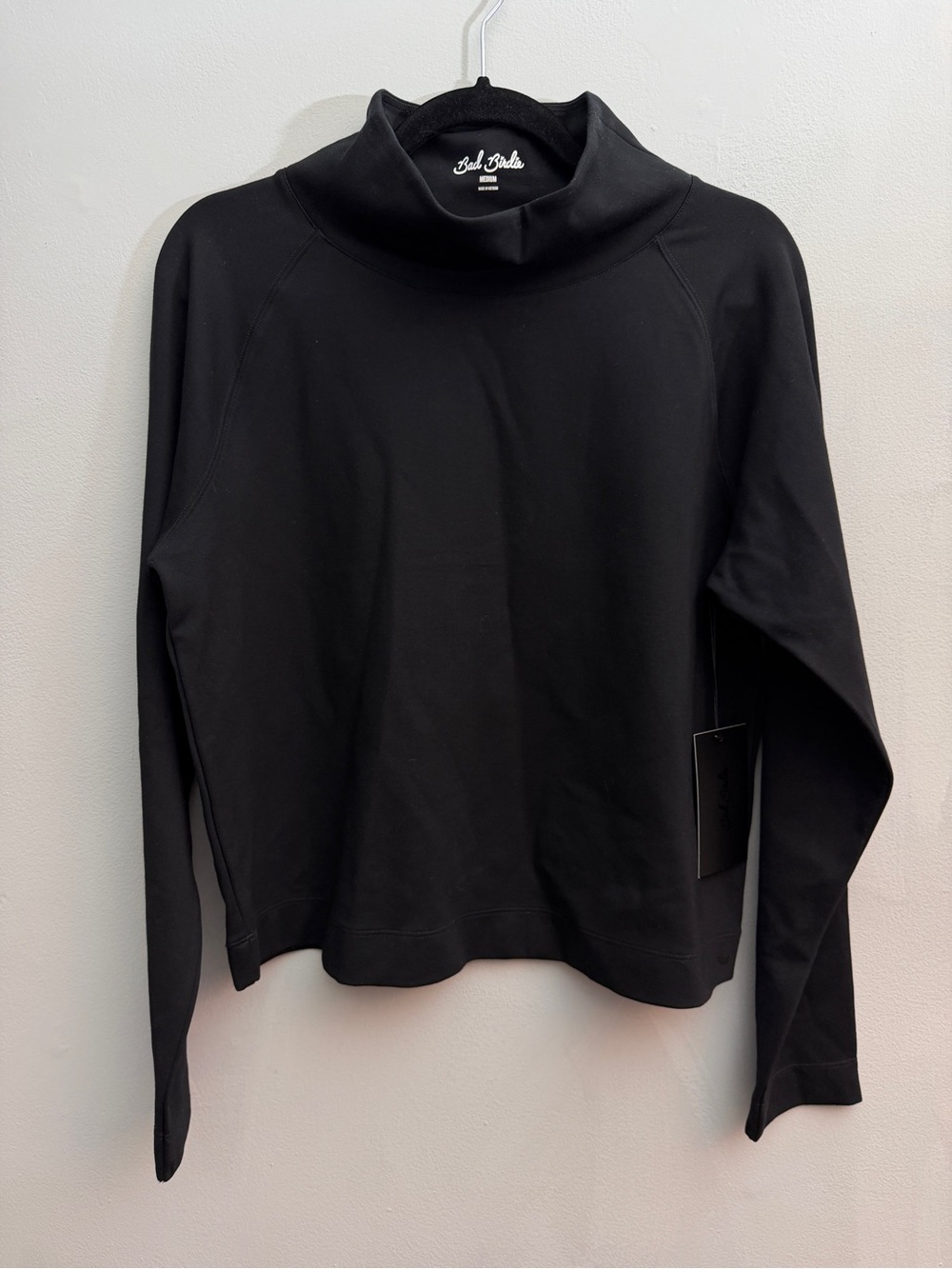 *New* Bad Birdie Mock Neck Pullover, Size Medium
